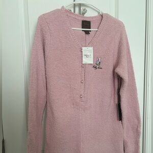 Forever 21 Pink Daisy Duck Romper